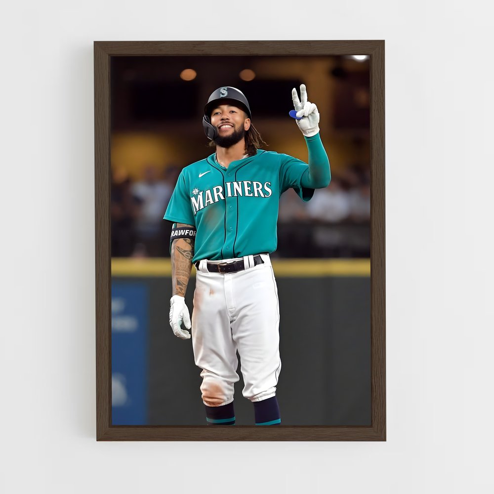 Poster Seattle mariners – affiche Baseball (vue 5)